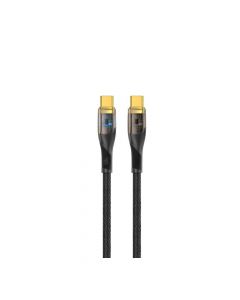 Tellur Speedster кабел за данни, USB-C - USB-C, 1м, черен TLL155731