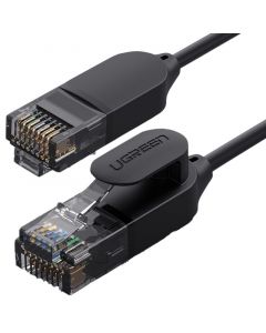 Мрежов кабел Ugreen 70654 Ethernet patchcord RJ45 Cat 6A UTP 1000Mbps 5м - черен