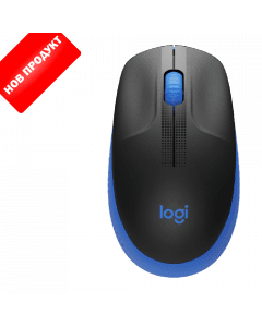 Безжична мишка Logitech M190 Full-size BLUE 910-005907