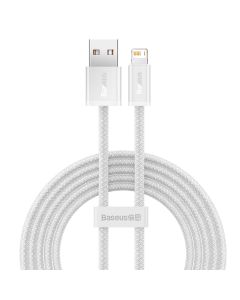 Кабел Baseus Dynamic Series USB към Lightning, 2.4A, 1м CALD000402 -  бял