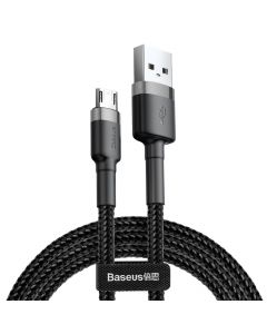 Кабел Baseus Cafule USB към micro USB QC3.0 2.4A 0,5 м  CAMKLF-AG1 - черен