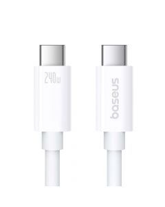 Кабел Baseus Superior Series 2 USB4 USB-C към USB-C кабел, 240W, 1m P10365200211-02 - бял