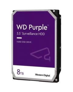 Твърд диск WD Purple Surveillance 8TB 3.5" 5640rpm WD84PURZ