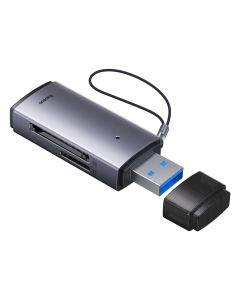 Четец на карти Baseus Lite Series адаптер SD / TF USB WKQX060013 сив
