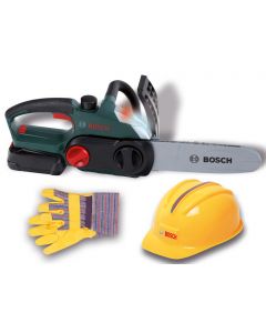BOSCH Работен комплект на Bosch - резачка, каска и ръкавици 17066