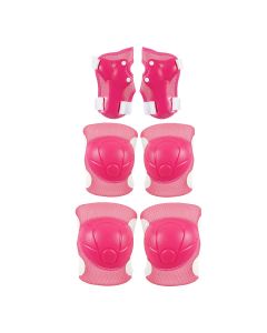 Amaya Детски комплект протектори за колене, лакти и китки,  размер s в синьо или розово 16620_532