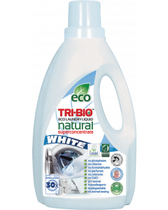 Tri-Bio Натурални еко течни препарати за бяло пране, суперконцентрат 1.42l 14677