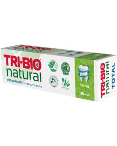 Tri-Bio Натурална еко паста за зъби Тотал, 75 мл 16074