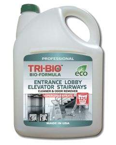 Tri-Bio Био препарат за почистване на лобита, ескалатори, асансьори, стълбища, 4.4 л, 250 дози 16081