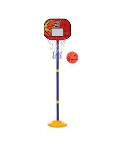 GT Баскетболен кош със стойка и топка, регулируем от 78 до 108 см 15969