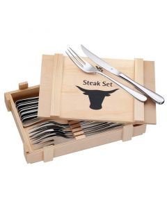 Кухненски прибор WMF 1280239990 Ножове и вилици за Steak от 6 части