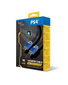 Кабел SteelPlay 4K 2.0 HDMI HIGH SPEED ULTRA HD LED CABLE (PS4)