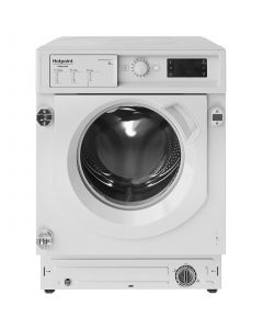Вградена пералня Hotpoint-Ariston BI WMHG 81485 EU , 1400 об./мин., 8.00 kg, B , Бял