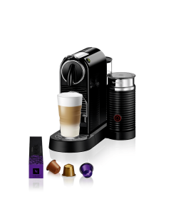 Кафемашина с капсули NESPRESSO Citiz & Milk Mch Черна Nespresso , 1260 W, 19 Bar