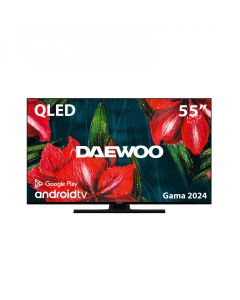 Телевизор Daewoo D55DH55UQMS QLED ANDROID TV , 139 см, 3840x2160 UHD-4K , 55 inch, Android , QLED