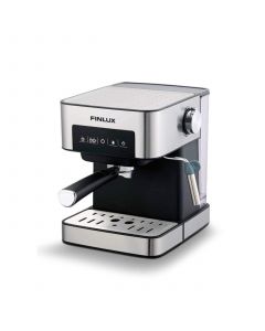 Еспресо машина Finlux FEM-1794 , 850 W, 15 bar, 1.6 л, Две цедки за 1 или 2 кафета, Инокс