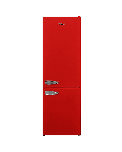 Хладилник с фризер Finlux FXCA 3131 RETRO RED*** , 268 l, F , Статична , Червен