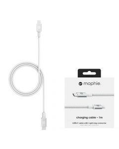 Кабел Mophie Lightning USB-C (1m) White 409903201