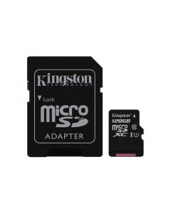 Карта памет Kingston MICRO SD 128GB CLASS 10 A1 CANVAS SELECT+