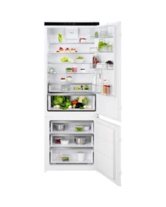 Вграден хладилник с фризер AEG NSC7G751ES , 376 l, E , No Frost