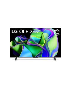 Телевизор LG OLED42C31LA , 106 см, 3840x2160 UHD-4K , 42 inch, OLED , Smart TV , Web Os