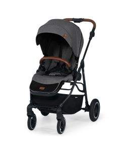 KinderKraft Бебешка количка ALL ROAD, сива, 0+ месеца, NEW023149