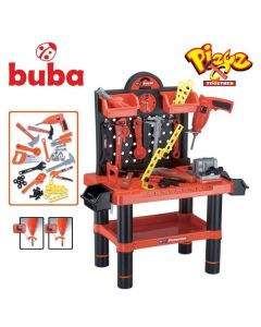 Buba Bricolage детски комплект куфар с инструменти - работилница
