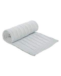 Kikkaboo Плетено памучно одеяло Mint