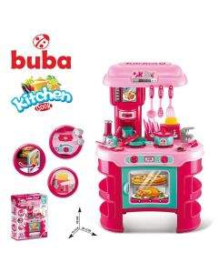 Buba Kitchen Cook детска кухня розова 008-908 за деца над 3 години