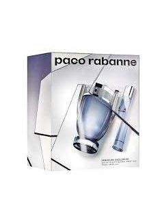 Paco Rabanne Invictus M Set - EDT 100 ml + EDT 20 ml, Комплект за мъже - Тоалетна вода за мъже 100 ml + Тоалетна вода за мъже 20 ml