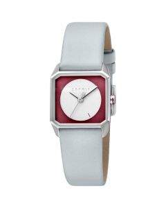 Дамски часовник ESPRIT ES Cube Mini Silver Bordeaux L.Grey - ES1L070L0025
