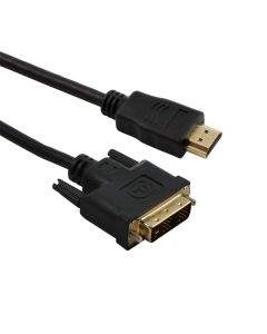 Кабел Diva HDMI/m – DVI/m, 18+1 пина, 1.8 м.