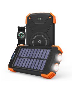 Соларно зарядно устройство с вграден Wireless Charger Diva SPB-10000