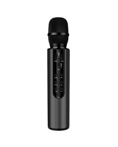 Караоке микрофон с вградени стерео високоговорители Diva K3, Bluetooth 5.0, 2x5W, True-Wireless, Черен