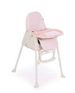 Kikkaboo Стол за хранене Creamy 2в1 Pink