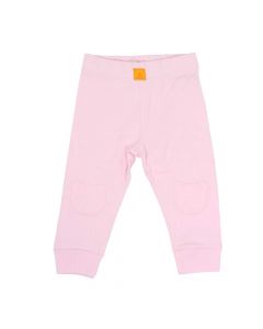 Бебешко панталонче Мече в розов цвят за момиче от 1 до 6 месеца