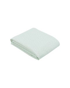 Kikkaboo Лятно одеяло от муселин двупластово 100х100 см Leaves Mint 31103010064