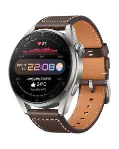 Часовник Huawei Watch GT 3 Pro Classic 46mm (Odin-B19M), кожена каишка