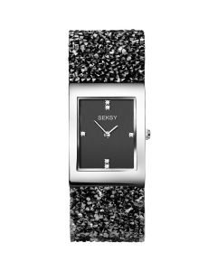 Дамски часовник Seksy Rocks Swarovski Crystals - S-2573.37