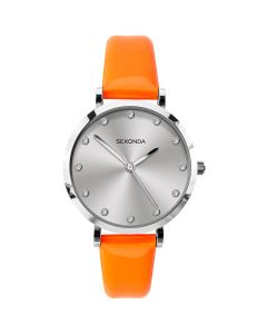 Дамски часовник Sekonda Editions Neon Orange - S-40011.00