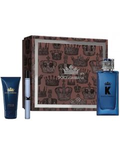 Dolce&Gabbana K Комплект за мъже EDP Парфюм 100 ml Афтършейв балсам 50 ml Душ гел 50 ml /2020