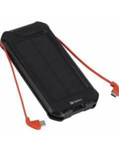 Sandberg Външна батерия със соларен панел 3in1 Solar Powerbank 10000