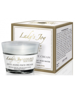 Bulgarian Rose Face cream Anti-Aging ''Lady's Joy'' Luxury skin care Крем за лице против стареене 50 ml 