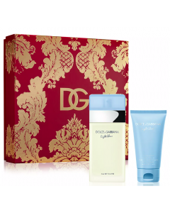 Dolce & Gabbana Light Blue Дамски комплект EDT Тоалетна вода 50 ml Body Cream Балсам за тяло 100 ml