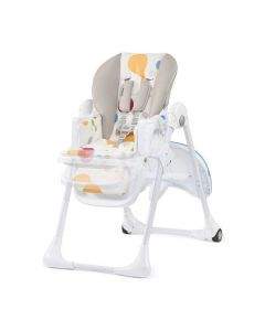 KinderKraft Столче за хранене Yummy, Шарено - подходящ за децата от 7 месеца