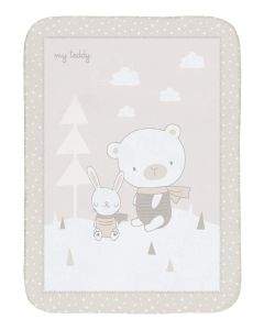 Kikkaboo Супер меко бебешко одеяло 110/140 см My Teddy 31103020120