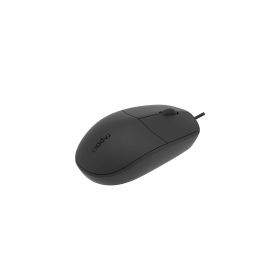Оптична мишка RAPOO N100, USB, Черен