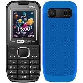 MaxCom GSM MM135 телефон с две сим карти, копчета и фенерче