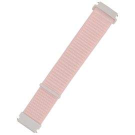 Каишка за часовник Xmart, Текстилна, 22 мм, Pearl Pink