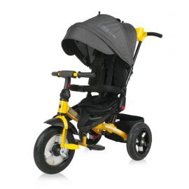 Lorelli Детска Триколка JAGUAR, Black&Yellow, въздушни гуми, 10050392101